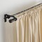 Curtain Rod Black 210-385cm