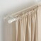 Curtain Rod White 120-210cm