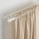 Curtain Rod White 210-385cm
