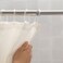 Shower Curtain Rod Curtain Slides Easily Back And Forth 70-120cm