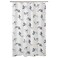 Shower Curtain White Blue/Fish 180X200cm