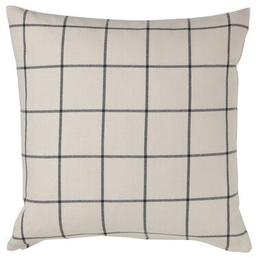 Cushion Cover Off-White/Black 50X50cm