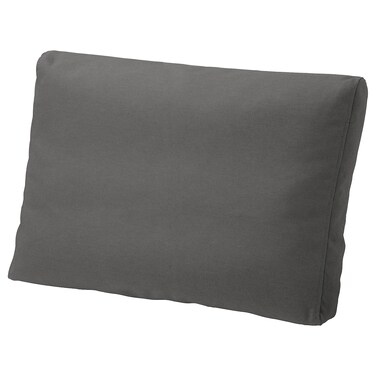 Cover For Back Cushion Outdoor Dark Grey 62X44cm