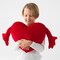 Cushion Famnig Hjarta Cushion Spreads Love Wherever It Goes Red 40X101cm
