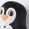 Cushion Penguin-Shaped Black/White 40X32cm