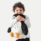 Cushion Penguin-Shaped Black/White 40X32cm