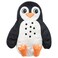Cushion Penguin-Shaped Black/White 40X32cm