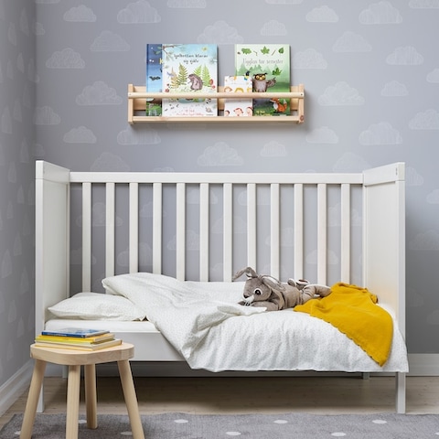 Duvet Cover 1 Pillowcase For Cot 110X125/35X55cm