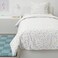 Duvet Cover And Pillowcase White/Mosaic Patterned 150X200/50X80cm