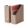Magazine File Sort And Hide Everything From Magazines And Bills Dark Beige