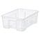 Box Made Of Transparent Plastic Practical For Storing Away Seasonal Things 39X28X14cm/11L