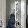 Hanger Clothes Rack Helps You Transform A Wall Into A Practical Storage White 78cm