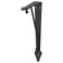 Bracket Reversible To Fit Different Depths Of The Shelves 18X24cm