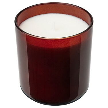 Scented Candle In Glass Berries/Red 50 Hr