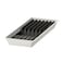 Tray With Knife Rack White/Anthracite 20X50cm