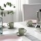 Cup With Saucer Matt/Green 7cl