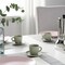 Cup With Saucer Matt/Green 7cl