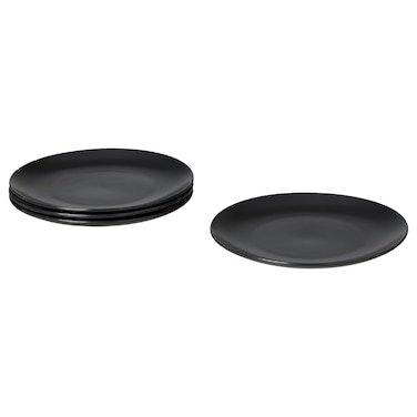 Plate Matt Dark Grey 26cm