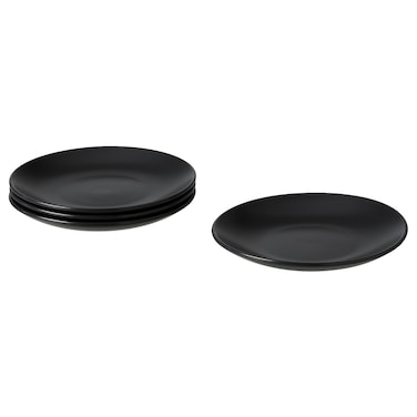 Side Plate Matt Dark Grey 20cm