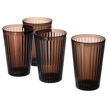Glass Brown Also Suitable For Hot Drinks 43cl