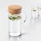 Jug With Lidclear Glass/Cork 1.5 L