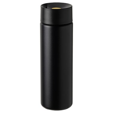 Insulated Travel Mug Black 0.4 L