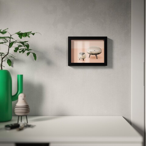 Frame Black You Can Choose To Frame Your Picture In Different Ways 13X18cm