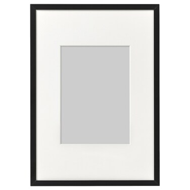 Frame Ideal To Use With Alfta Adhesive Hook Black 21X30cm