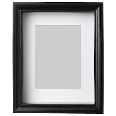 Frame Motif On The Front Or Back Of The Extra Deep Frame Black 20X25cm