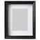 Frame Motif On The Front Or Back Of The Extra Deep Frame Black 20X25cm