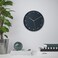 Wallclock Accurate At Keeping Time As It Is Fitted Blue 26cm