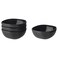 Bowl Made Of Tempered Glass A Durable Material Black 14cm