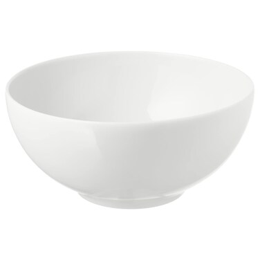 Bowl Rounded Sides White 16cm