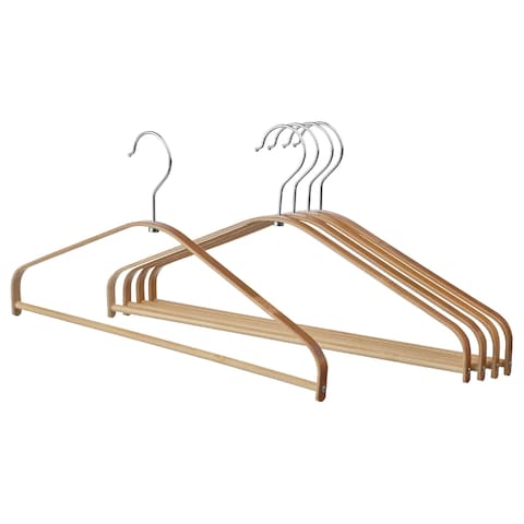 Bamboo cloth hanger hotsell