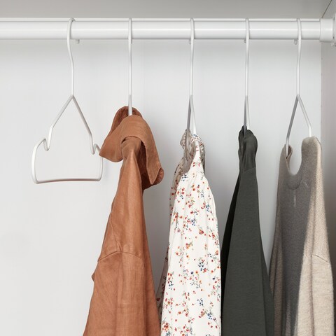Hanger In/Outdoor Can Be Used Indoors Or For Hanging Clothes White