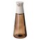 Bottle With Pour Spout Glass/Brown 19cm