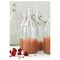 Bottle With Stopper Ideal For Preserving Pickles And Jams Serving 0.5L