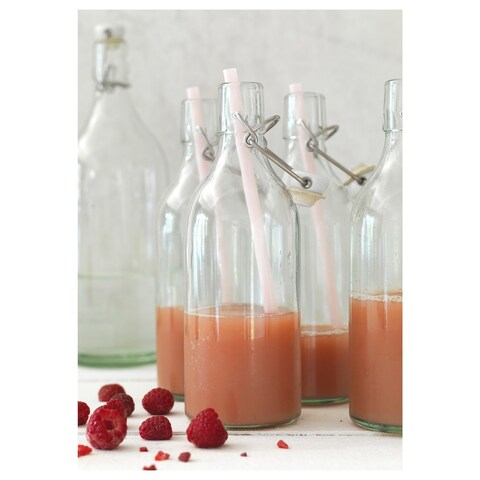 Bottle With Stopper Ideal For Preserving Pickles And Jams Serving 0.5L