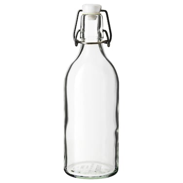 Bottle With Stopper Ideal For Preserving Pickles And Jams Serving 0.5L