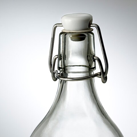 Bottle With Stopper TightFitting Stopper That Prevents Leakage 1L