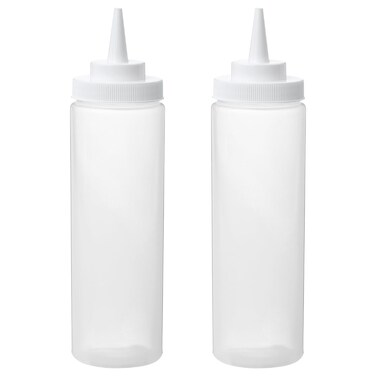 Squeeze Bottle Plastic/Transparent 330ml