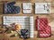 Dish-Cloth Soft DishCloth With Red Piping Absorbs Moisture 25X25cm