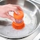 Dish-Washing Brush With Dispenser Little Space And Makes Washing Up A Pure Joy