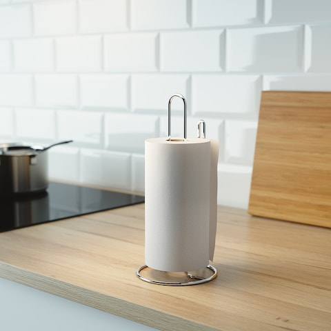Kitchen roll holder silver outlet