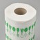 Kitchen Roll Patterned Bright Green/White