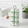 Kitchen Roll Patterned Bright Green/White