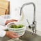 Salad Spinner Easily Dry Your Wet Salad In The Kitchen Sink White