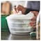 Salad Spinner Easily Dry Your Wet Salad In The Kitchen Sink White
