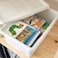 Box With Lid White 38X25X15cm