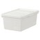 Box With Lid White 38X25X15cm